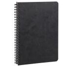 Cahier reliure intégrale Age Bag A5 100 pages petits carreaux - Noir