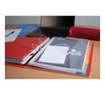 Fundas en forma de sobre con taladros A4 2/100e Polipopileno reciclado - Incoloro