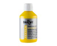 DARWI Flacon de 250 ml de Peinture Textile Opaque - Jaune or