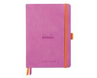 Rhodiarama Goalbook souple A5 240 pages dot papier ivoire 90g - Lilas