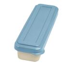 Boîte réutilisable de 3 couverts, bio-sourcée avec couvercle - Beige