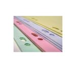 Copies doubles de couleur sous étui A4 200 pages perforées grands carreaux papier Couleur aléatoire 60 pages bleues, 60 pages roses, 40 pages vertes, 40 pages jaunes - Assortis