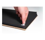 Etuis de 600 autocollants double face - Blanc