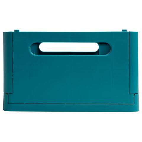 Caja plegable SMARTCASE Skandi - 375x275x163 mm, A4+ - Azul Pacífico