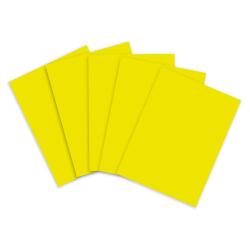 PAPIER AFFICHE FLUO, Paquet de 25 feuilles 90g/m² au format 60x80cm