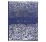 Livre d'or 100 pages tranche argent Japan