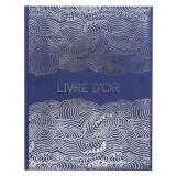 Livre d'or 100 pages tranche argent Japan