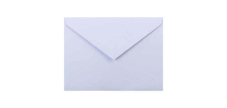 25 enveloppes 128x172mm Diploma gommées - extra blanc