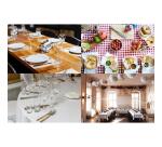 Barquette de 100 sets de table spundbond, unis - Format 30x40cm