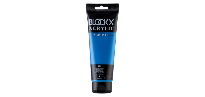 Peinture acrylique fine tube 250ml - Bleu de Sèvres