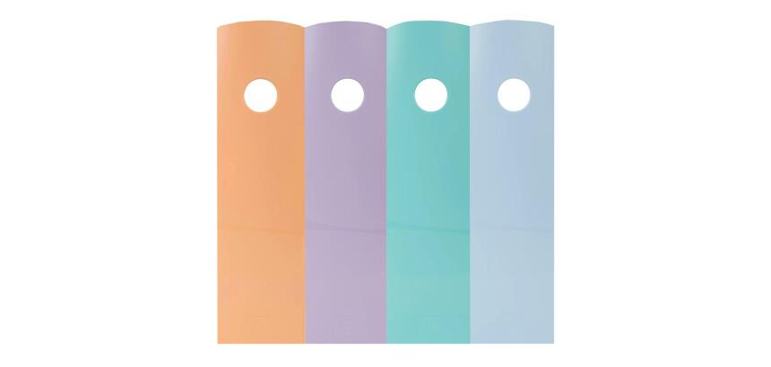 Set de 4 porte-revues Mag-Cube Aquarel - Couleurs assorties