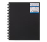 Goldline carnet spiralé 40F 22,9x30,5cm 250g - Noir
