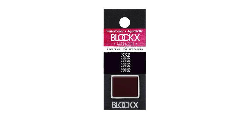 Aquarelle extra-fine demi-godet - Magenta