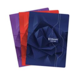 Cahier piqué 7000 24x32 cm 192 pages petits carreaux 70 g - Assortis