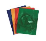 Cahier piqué 7000 17x22 cm 192 pages grands carreaux 70 g - Assortis