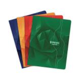 Cahier piqué 7000 17x22 cm 192 pages grands carreaux 70 g - Assortis