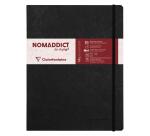Clairefontaine Nomaddict My Essential Notebook - B5 - Lined - 90gsm - Black