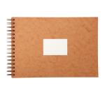 Carnet de Voyage aquarelle spiralé 20F A4 300g - Havane