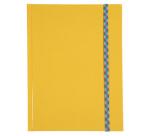 Carnet Iderama 220x170, 192 pages lignées - Jaune