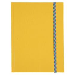 Carnet Iderama 220x170, 192 pages lignées - jaune