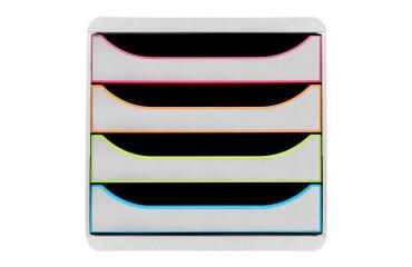 BIG-BOX Black Office white/harlequin/whi - White/harlequin