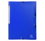 Chemise à élastiques 3 rabats PP OPAK - A4 - Couleurs assorties