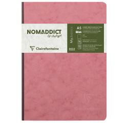 Carnet brochure Age Bag A5 192 pages uni - Rose antique