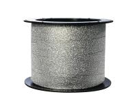 Plat.18 rollos 10mx10mm Glit.or/arg/noir - Assortiment