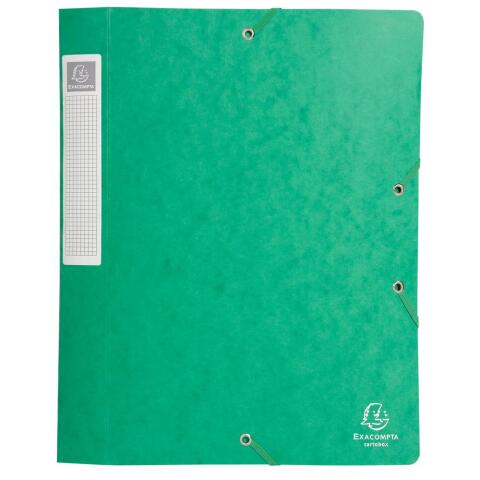 Cartobox® Cartulina lustrada 7/10e - 600 g/m2 - Lomo: 40 mm - Formato de documento: A4 - Tamaño: 25x33cm - Verde
