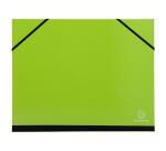 Carpetas de dibujo plastificada con cierre de gomas elástica - 28x38 cm para archivar B4 (25x35,3 cm) - Lomo de tela negro: 3 cm - IDERAMA® - Colores surtidos