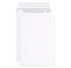Boite de 500 Pochettes Blanches C5-162x229mm - Auto-Adhésives - 90g/m2 - Blanc