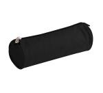 Trousse textile ronde Ø7 x 22 cm, noir
