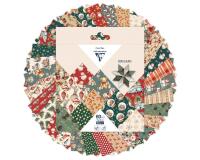 ORIGAMI, Pochette de 60 feuilles 70g/m2 au format 15x15cm - Souvenirs de Noël - Multicolore