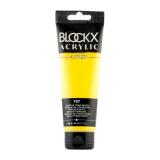 Peinture acrylique fine tube 120ml - Jaune de titane moyen