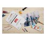 Toile à peindre Fleur de Lys bloc collé 10F 24x30cm 345g