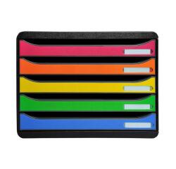 Cassettiera Big Box Plus horizon 5 cassetti Glossy