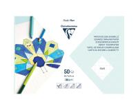 BLOC QUADRILLÉ 10X10, Bloc de 50 feuilles 90g/m2 au format 29.7x21cm