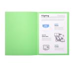 Paquet de 100 chemises Forever® 220 100% recyclé - 24x32cm - Vert vif