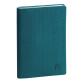 Agenda de poche SAS 15 Agora Canvas 10.5 cm x 15.5 cm Semainier Août 2025 à Août 2026 - Bleu canard