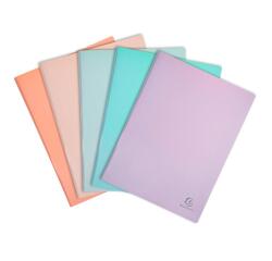 Exacompta Aquarel PP Display Book A4 30 Pockets - Assorted colours