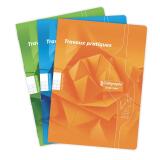 Cahier Travaux Pratiques piqué 7000 A4 64 pages grands carreaux 70 g + uni 90 g - Assortis