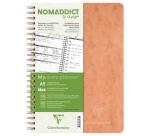 My.daily.planner Age Bag carnet reliure intégrale A5 250 pages détachables - Tabac