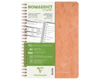 My.daily.planner Age Bag carnet reliure intégrale A5 250 pages détachables - Tabac