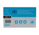 Rotolo per registratore di cassa 80x70mm - 72mt - 1 rotolo termico da 48g - Bianco
