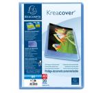 Protège-documents en polypropylène semi rigide Kreacover® Chromaline 40 vues - A4