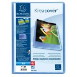 Protège-documents en polypropylène semi rigide Kreacover® Chromaline 40 vues - A4