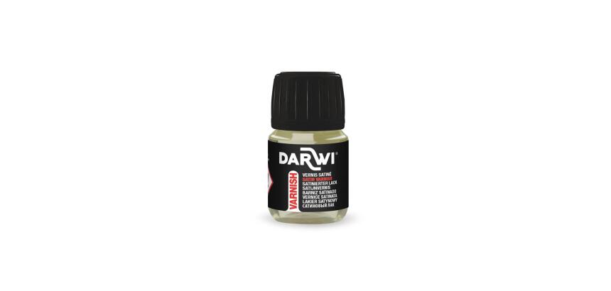 DARWI Flacon de 30 ml Vernis à Alcool finition Satinée