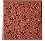 Cernit plaque de texture Clovers - Gris