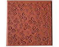 Cernit plaque de texture Clovers - Gris