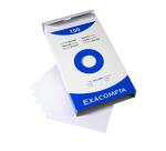 Estuche Exacompta de 100 fichas Exacompta de cartulina Bristol - liso sin taladro 125x200mm - Blanco
